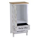 Cassettiera Breslavia 1 anta e 2 cassetti cm50x38xh100