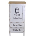 Cassettiera Breslavia 1 anta e 2 cassetti cm50x38xh100