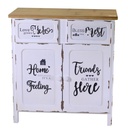 Mobile breslavia 2 ante + 2 cassetti cm80x38,5h85