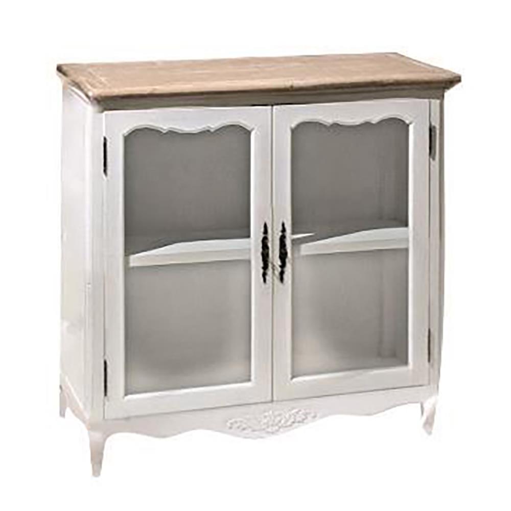 Country cabinet with 2 doors cm84,5x44,5h84,5