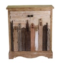 Mobile in legno a due ante h100 cm