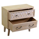 Ljubljana furniture 2 natural drawers cm65x30h60