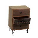 Mobile marrone fantasia 3 cassetti cm 30 x 40 x h 61