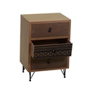Mobile marrone fantasia 3 cassetti cm 30 x 40 x h 61