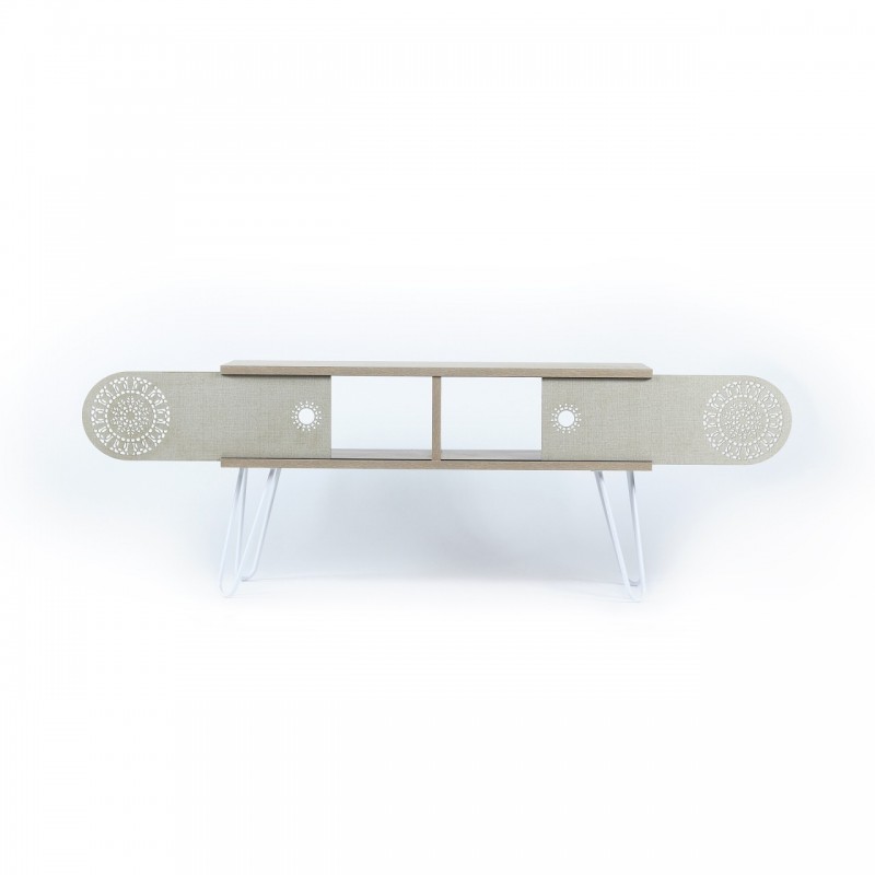 Mobile soggiorno porta tv retro cm 106x30x48