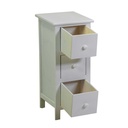 Mobiletto Eleonora bianco 3 cassetti cm 25x28h58