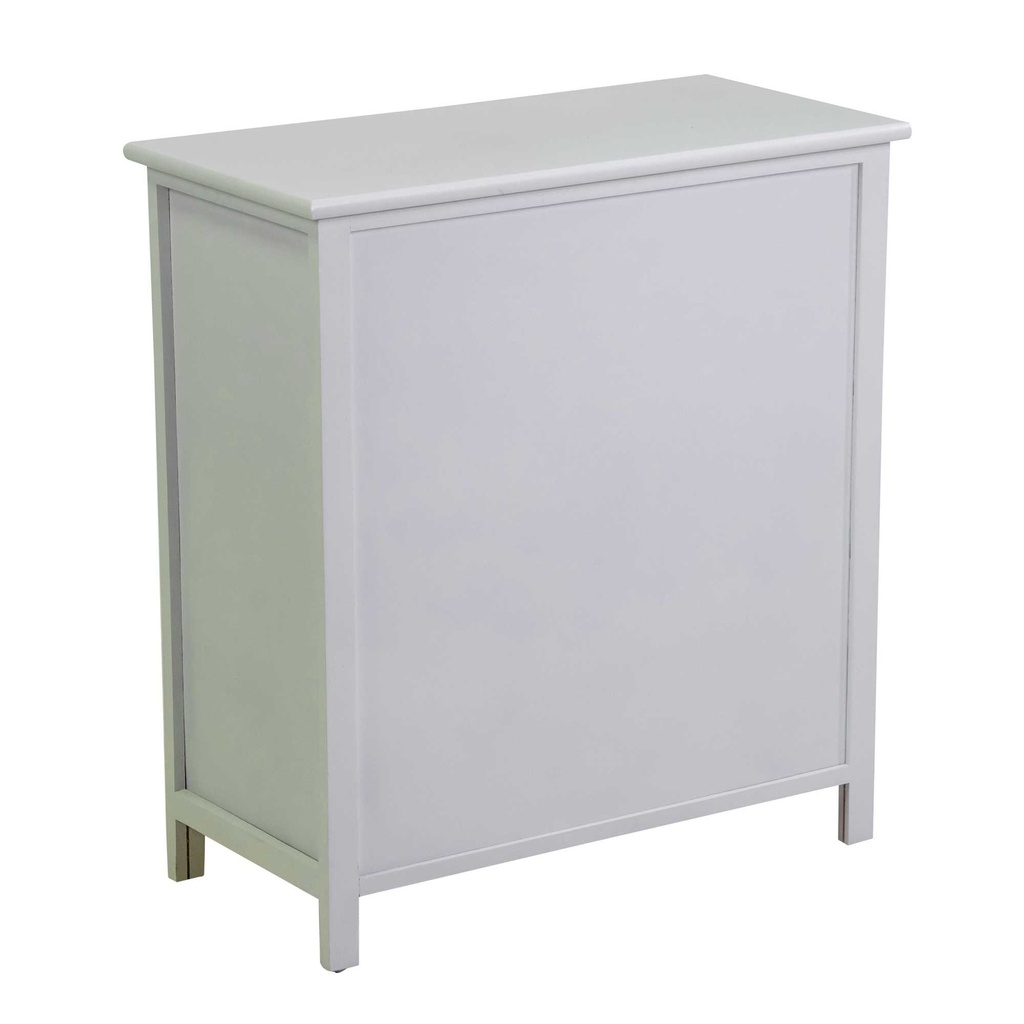 Mobiletto Eleonora bianco 3+3 cassetti cm 60x30h65