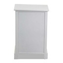 Mobiletto Eleonora cassettiera bianco 3cassetti cm 38x28h58