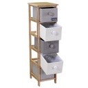 Mobiletto Brenda cassettiera 5 cassetti cm26x32xh98