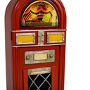 Mobiletto juke box 1 anta rosso cm 37x 30 x 88 h