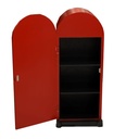 Mobiletto juke box 1 anta rosso cm 37x 30 x 88 h