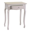 Nuremberg console wooden cabinet 1 cream drawer cm60x34h78