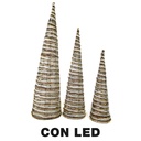 Tree 1-3 cone with natural led cmxh100