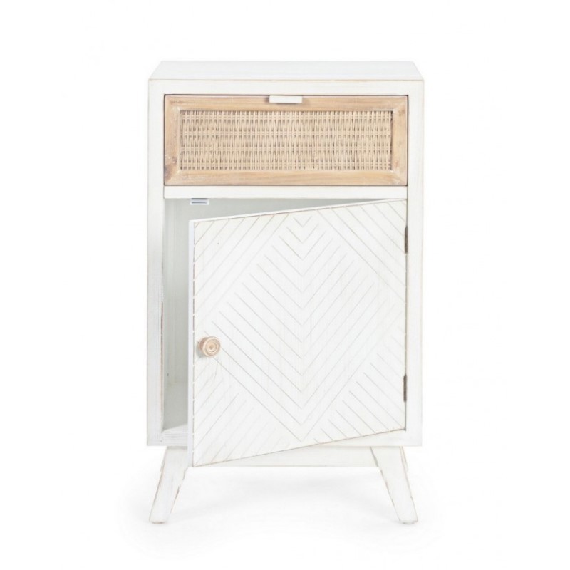 Mobiletto rustico in legno Clotilde