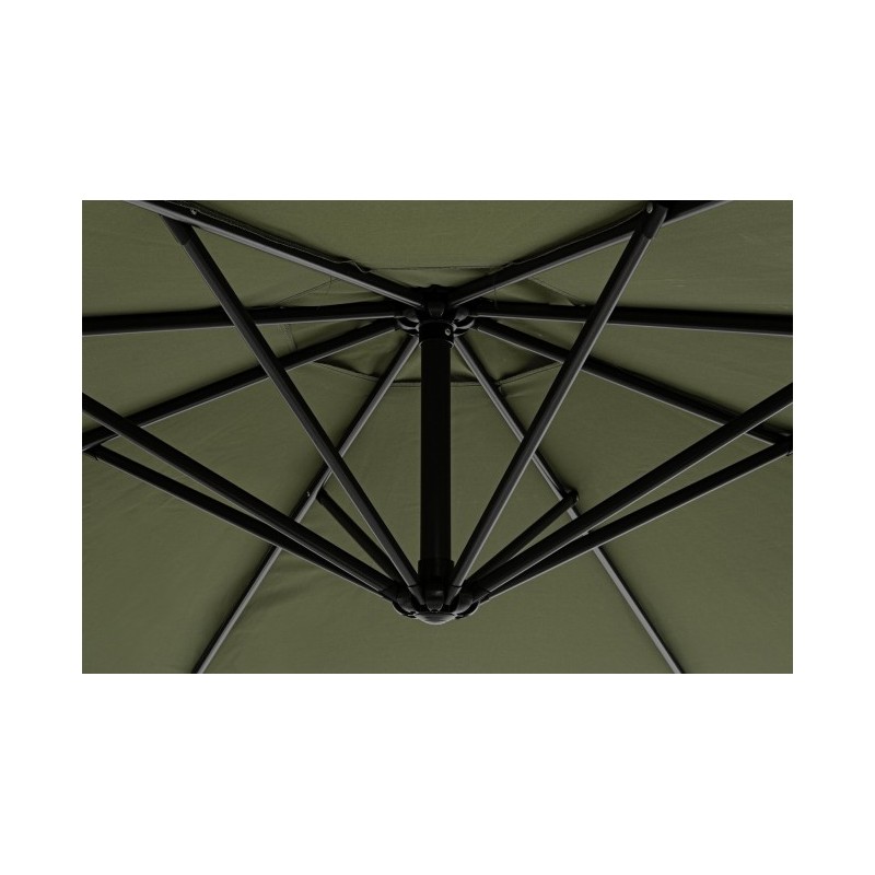 Ombrellone da giardino con braccio a 360°Texas cm 300x h260 Antracite/Olive