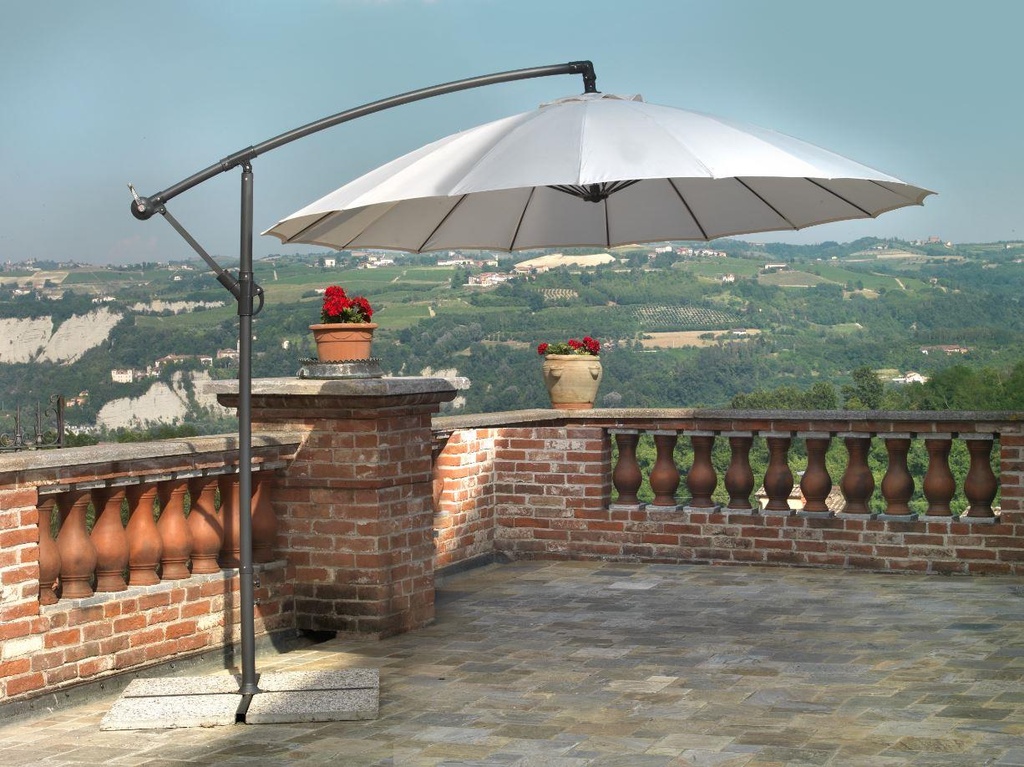 Ombrellone in alluminio New Jersey
