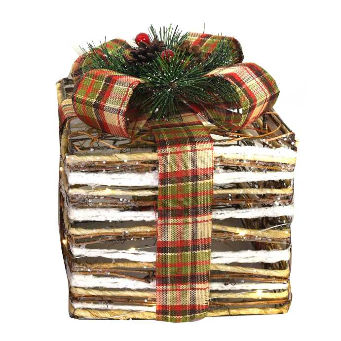 Gift pack 1-3 with natural led cm25x25h25