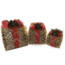 Gift pack 1-3 with red ledcm25x25h25