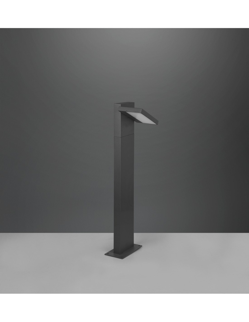 Paletto Per Esterno Led Alluminio Antracite Horton IP54 Trio Lighting