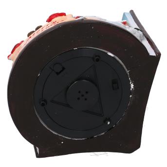 Led resin glass ball book with music cm14x14h16,5