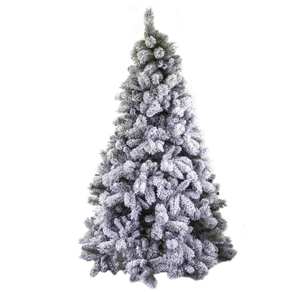 Albero Gennargentu innevato verde 1189 rami cmø134h210