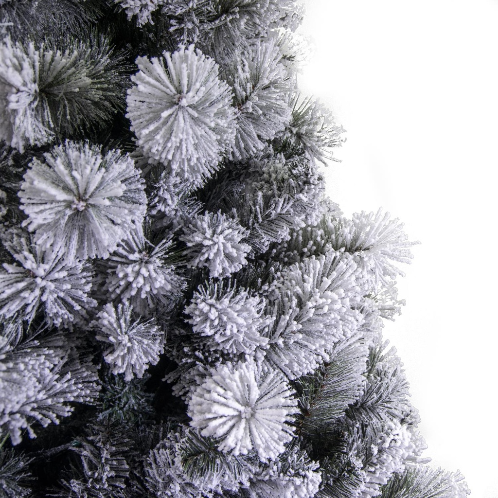 Albero Gennargentu innevato verde 1189 rami cmø134h210