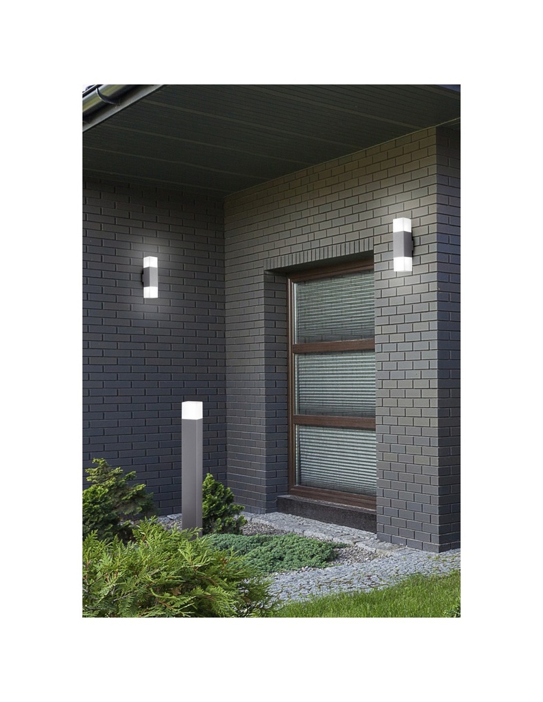 Palo E14 Led per Esterno Hudson Titano h80 cm Trio Lighting