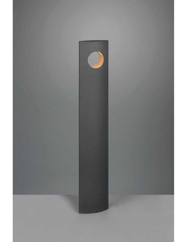 Palo Per Esterno Led Alluminio Antracite Katun IP54 Trio Lighting