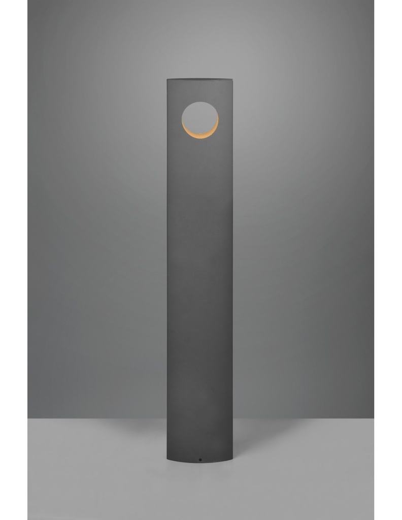 Palo Per Esterno Led Alluminio Antracite Katun IP54 Trio Lighting