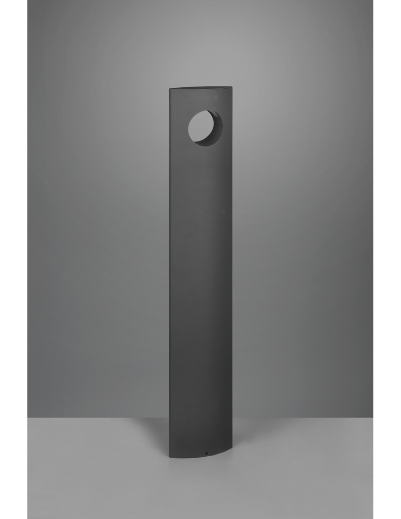 Palo Per Esterno Led Alluminio Antracite Katun IP54 Trio Lighting