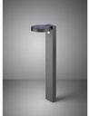 Palo Posadas Led Antracite IP44 con Sensore Movimento Trio Lighting
