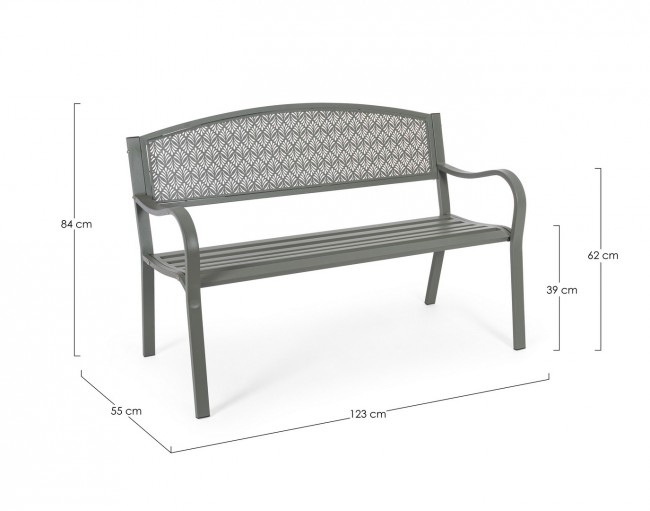 Panca Lizette Dark Olive