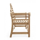 Panca da giardino in Legno teak FSC cm 150 x 63 x h 104