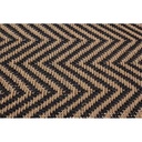 Panca  etnica in legno Nero KHAT TAMIL 176x86x h46 cm