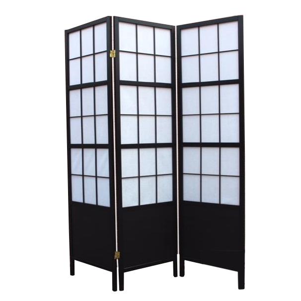 Separé carta di riso 4 ante naturale cm44,5x2,1x h178,5