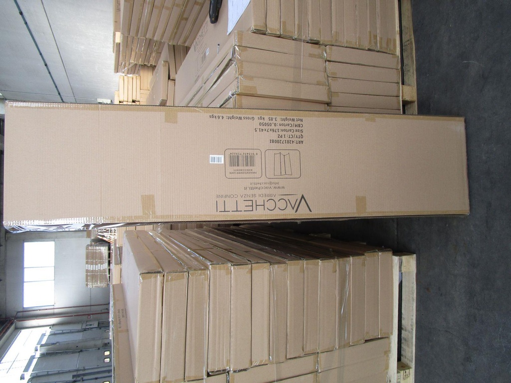 Paravento paper 3 ante bianco cm40h175