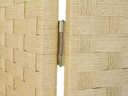 Paravento paper 4 ante naturale cm40h175