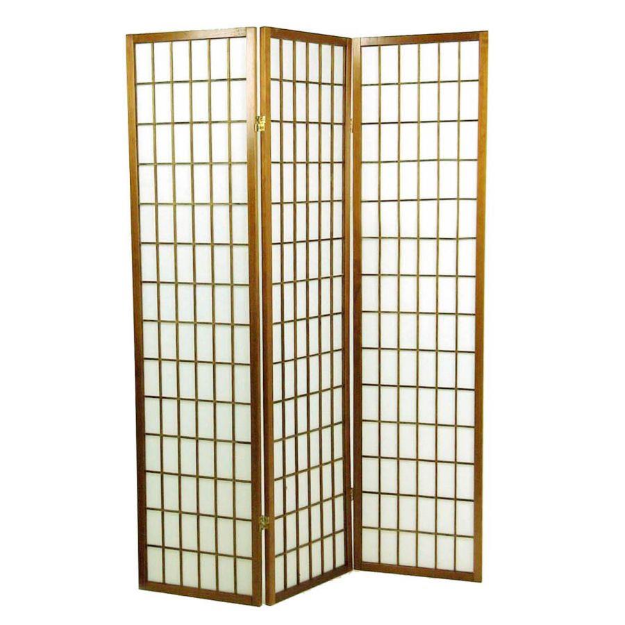 Paravento separe carta di riso  naturale 135x180h cm