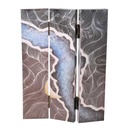 Paravento stampa effetto colline multicolor 3 ante rettangolare cm 120,6x2,5xh180,6x2,5xh180,6x2,5h180
