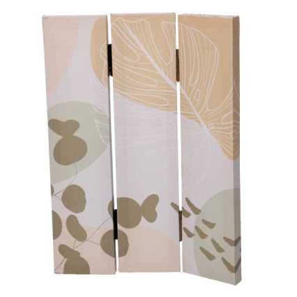 Paravento stampa multicolor 3 ante rettangolare cm 120,6x2,5xh180,6x2,5xh180,6x2,5h180
