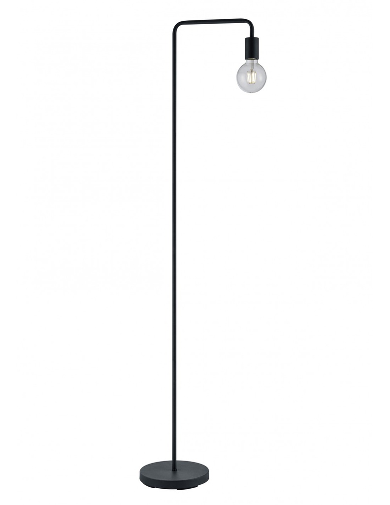 Piantana Minimal Diallo Nero H149 cm Portalampada E27 Trio Lighting