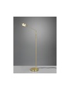 Piantana Ottone Satinato Disco Touch Led Orientabile Franklin Trio Lighting