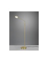 Piantana Ottone Satinato Disco Touch Led Orientabile Franklin Trio Lighting