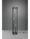 Piantana Per Salotto 3 Luci Cornice Metallo Nero Vito Trio Lighting