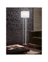 Piantana Tandori Nichel Paralume Bianco H156 cm Trio Lighting