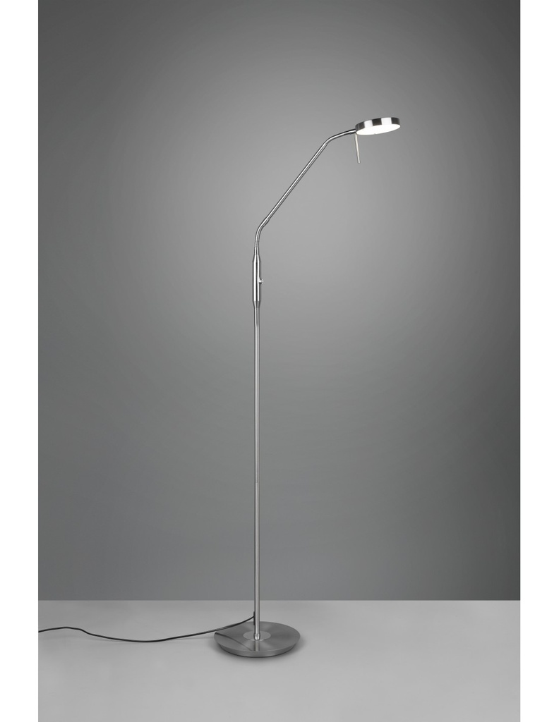 Piantana da Studio Monza Led Touch Dimmer Nichel Trio Lighting