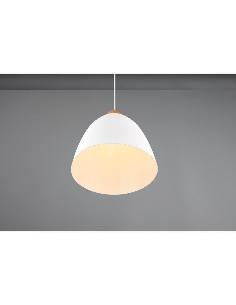 Piccola Sospensione Cucina Jagger Metallo Bianco Trio Lighting