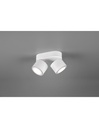 Plafone 2 Spot Led L18 cm Taurus Bianco Trio Lighting