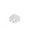 Plafone Bianco da Soffitto Biscuit 4 Spot GU10 Orientabili Trio Lighting