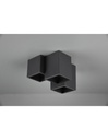 Plafoniera 3 Cubi GU10 Fernando Nero Opaco Trio Lighting